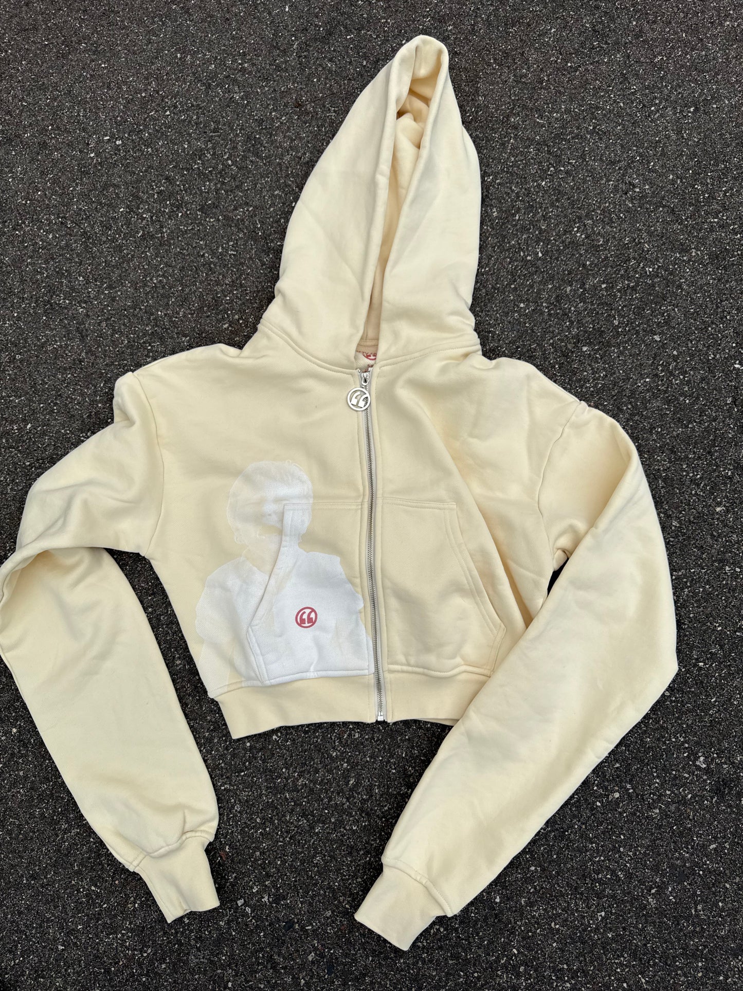 ÅIN’T SHÍT FUNNY “Cream” Zip Up