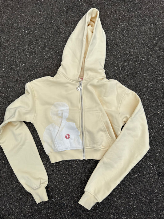 ÅIN’T SHÍT FUNNY “Cream” Zip Up