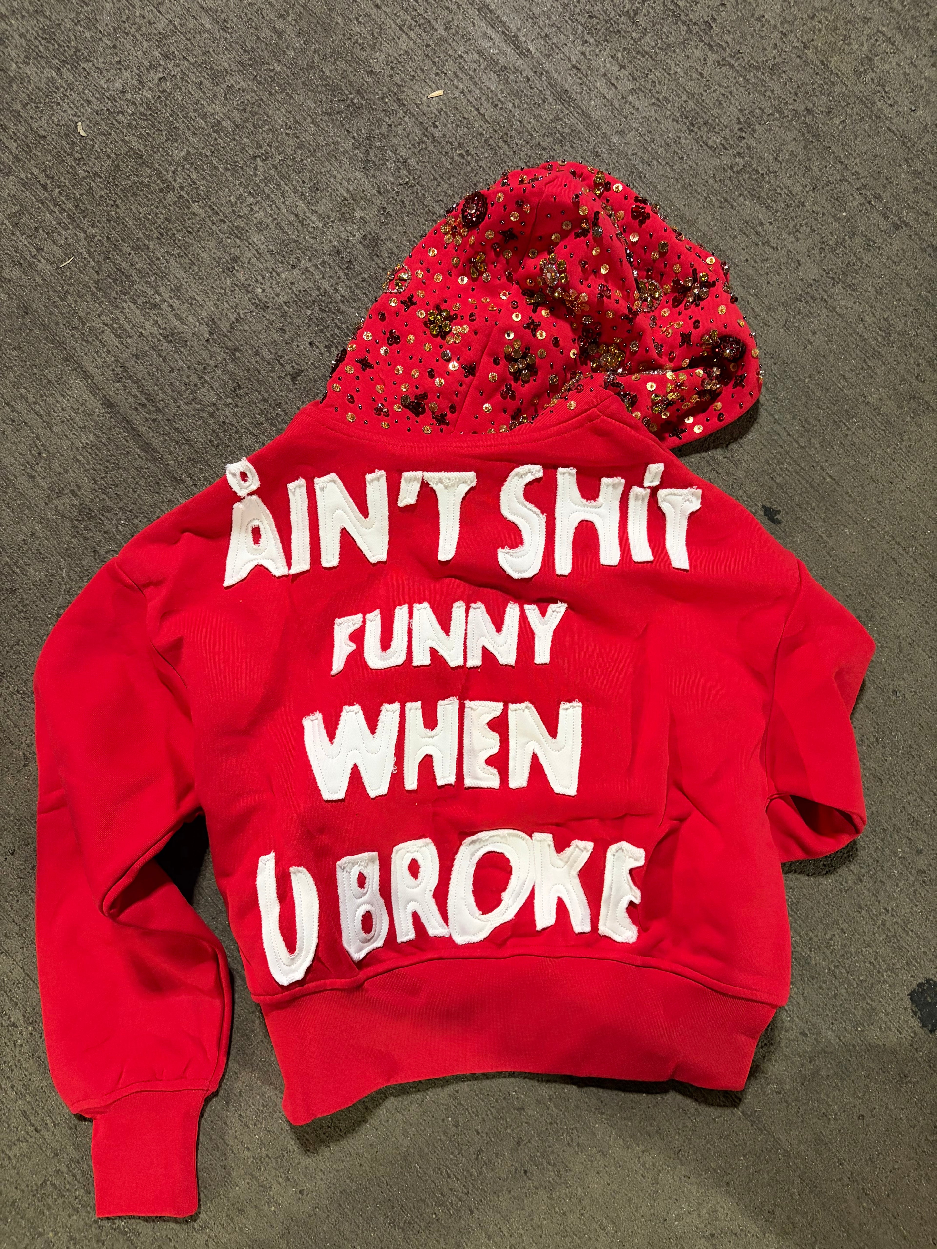 “AIN’T SHÌT FUNNY” Hoodie