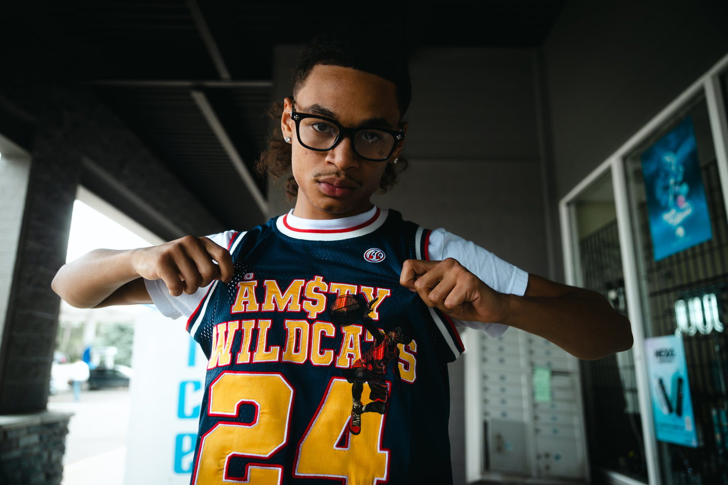 ÅM$TY “Wildcats” B-BALL JERSEY